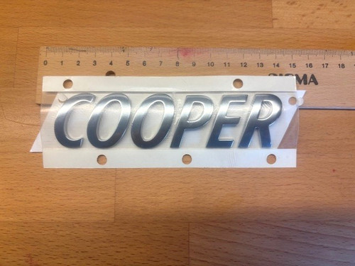 Cooper schriftzug 13 cm - cooper,