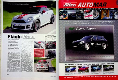 Sport auto 2011 - sport, mini