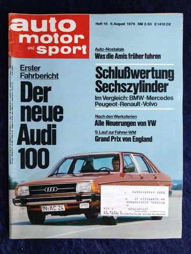Auto motor sport - motor, ams