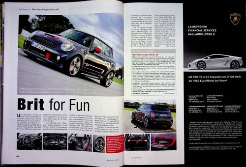 Sport auto 2012 - mini, cooper
