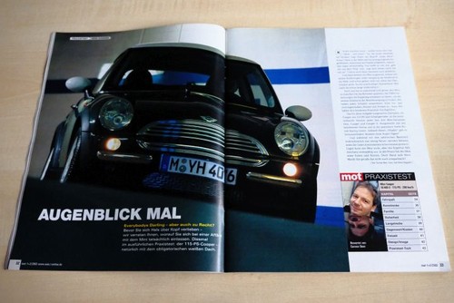 Mot 2002 mini cooper mit - 01/2002,