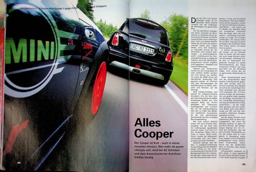 Sport auto 2005 mini cooper - 09/2005,