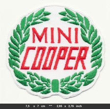 MINI COOPER Aufnäher Patch